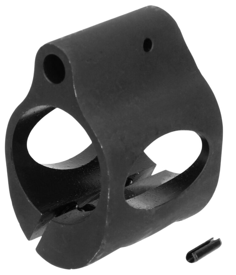 TacFire MAR001CO Clamp On Low Profile Gas Block.750″ Diameter Steel Black Parkerized