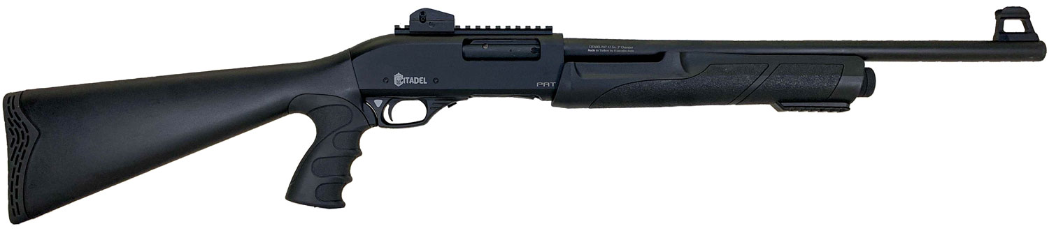 Citadel FRPAT1220 CDA Force Tactical Pump 12 Gauge 3+1 3″ 20″ Barrel, Steel Receiver, Matte Black Metal Finish, Optics Ready Picatinny Rail, Synthetic Pistol