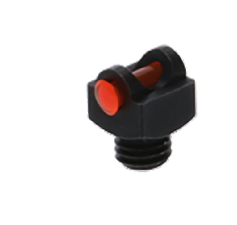 TruGlo TG954CR StarBrite Deluxe Bead Black | Red Fiber Optic Front Sight 5-40″ Threads