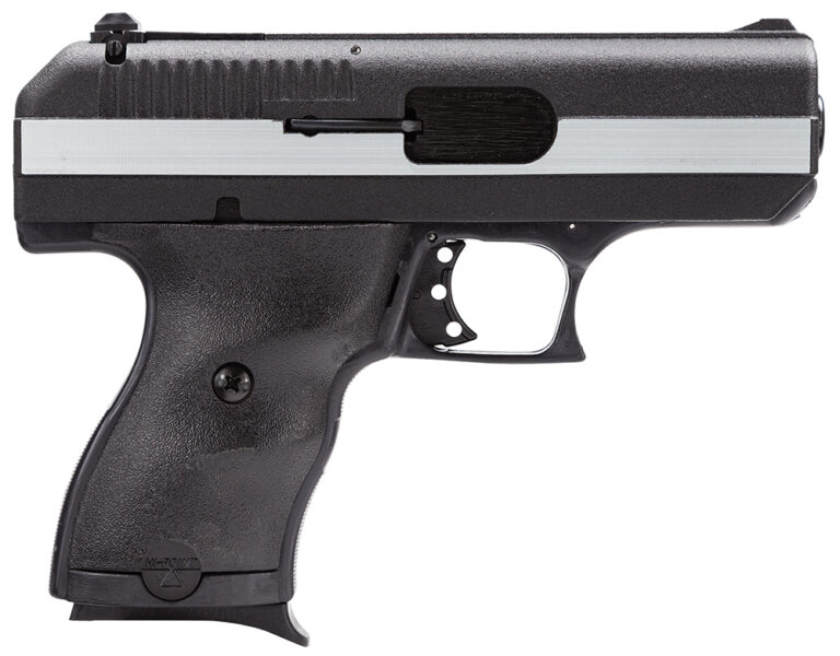 Hi-Point CF380HCT1 CF 380 ACP 8+1, 3.50″ Black Steel Barrel, Black/Chrome Serrated Steel Slide, Black Polymer Frame & Grip
