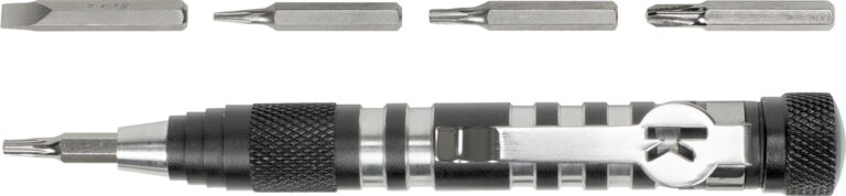 Kershaw TXTOOL TX Aluminum 4.80″ Long Aluminum Silver/Gray Aluminum Handle