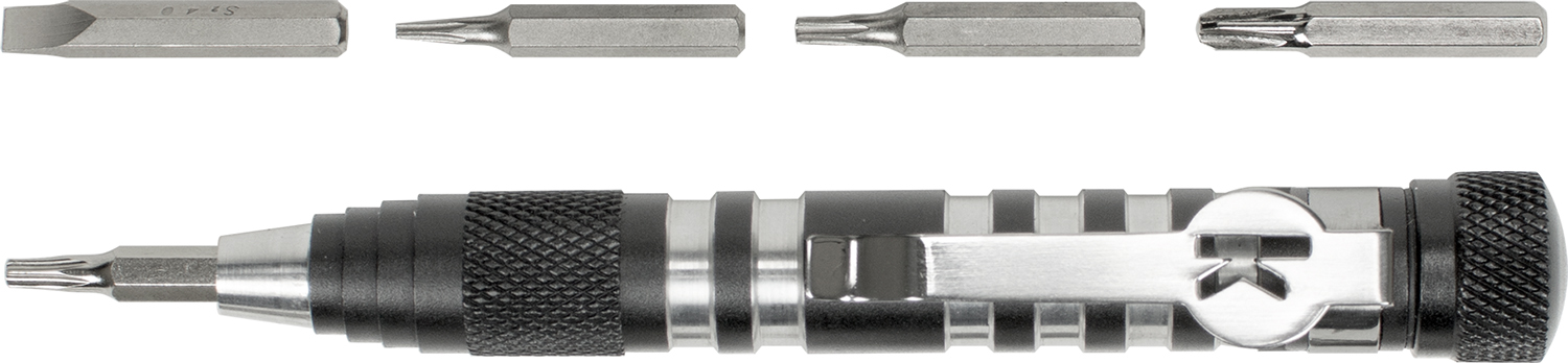 Kershaw TXTOOL TX Aluminum 4.80″ Long Aluminum Silver/Gray Aluminum Handle