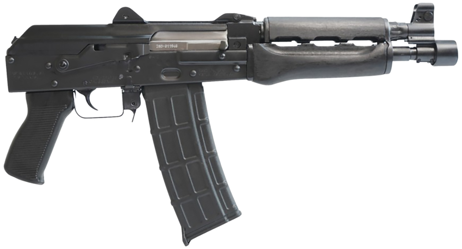Zastava Arms Usa ZP85556 ZPAP 85 5.56x45mm NATO 30+1 10″ Black, Polymer Grip, Dark Wood Handgaurd,