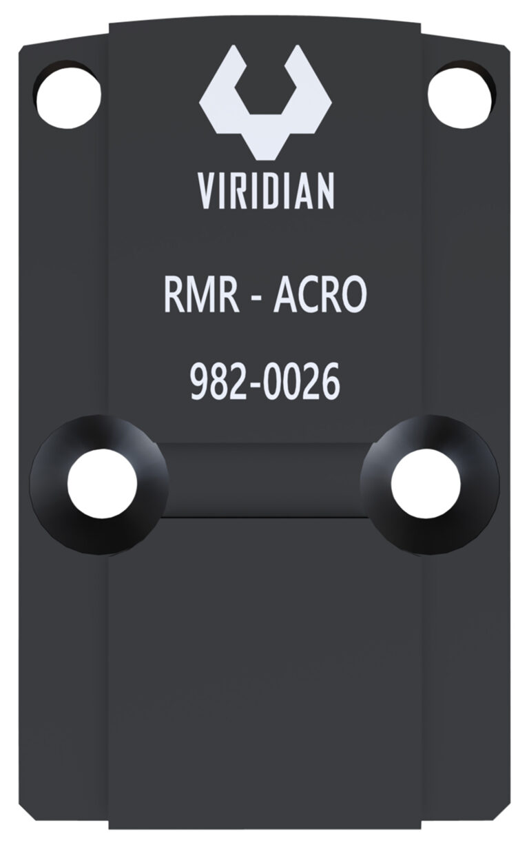 Viridian 9820026 RFX45 RMR Mounting Adapter Black Anodized