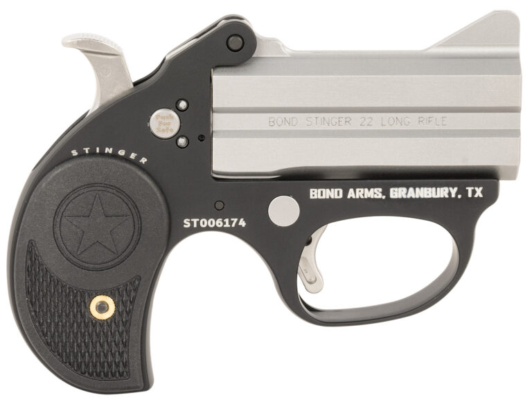 Bond Arms BASL Stinger 22 LR 2rd, 3″ Double Stainless Steel Barrel