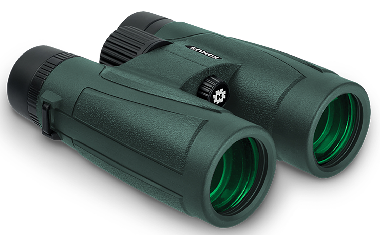 Konus 2272 Regent-HD 8×42 W.A. BaK-4 Roof Prism Center Focus Black Rubber Armor