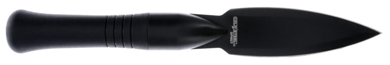 Cold Steel CSTHFS01NZ Spirit Spear Head 4.25″ Fixed Spear Point Black 420 Stainless Steel Blade, 4″ Black Handle