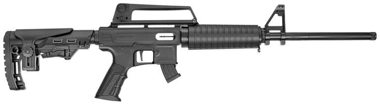 Derya Firearms TM22.FEAT.18 TM22 Feather 22 LR 10+1 18″ Black Threaded Barrel, Black Anodized Aluminum Receiver w/Picatinny Rail, Black Adjustable Polymer