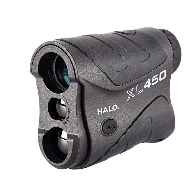 Halo XL450 6x Rangerfinder 450/yd with Angle Intel Auto Acquisition – Black
