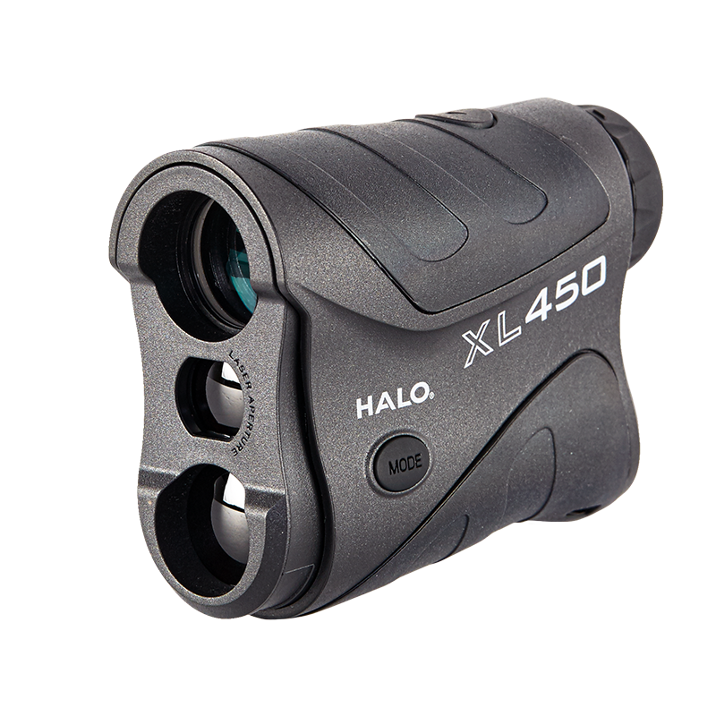Halo XL450 6x Rangerfinder 450/yd with Angle Intel Auto Acquisition – Black