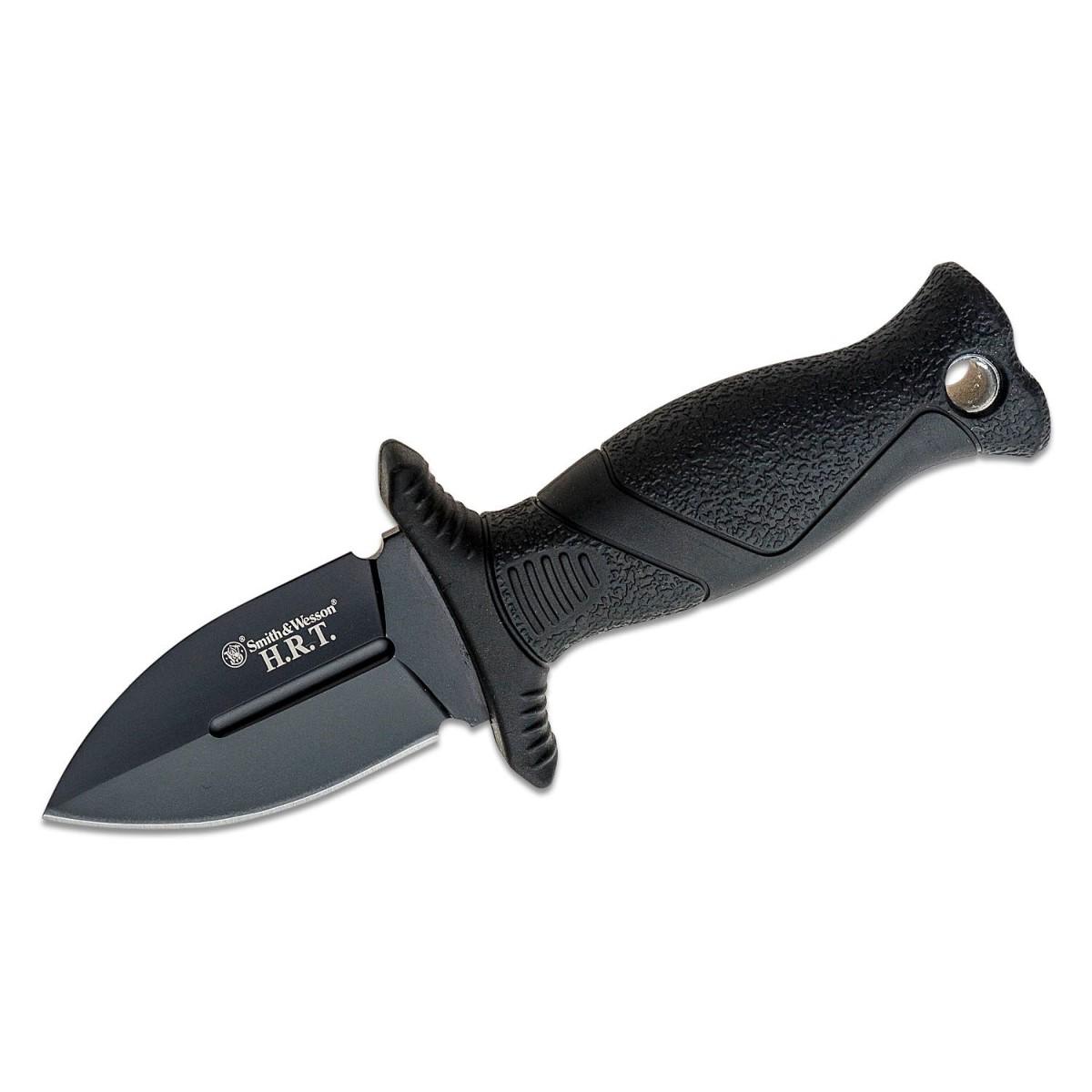 Smith & Wesson HRT Fixed Blade Boot Knife 2″ Blade Black