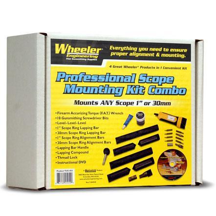 Wheeler Enginerring Scope Mounting Kit Combo 1″ & 30mm