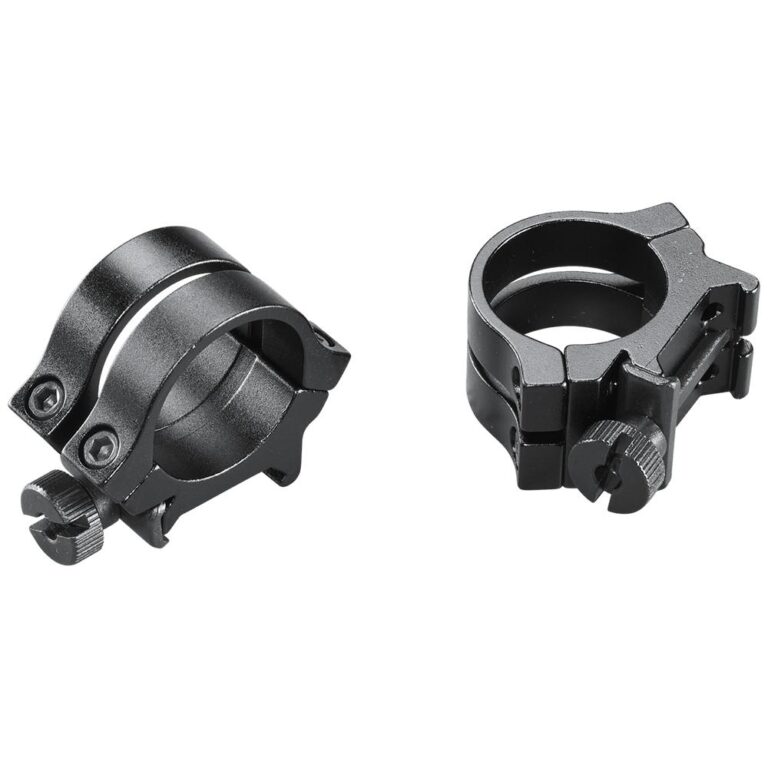Weaver Quad Lock Detachable Scope Rings 1″ Medium Matte