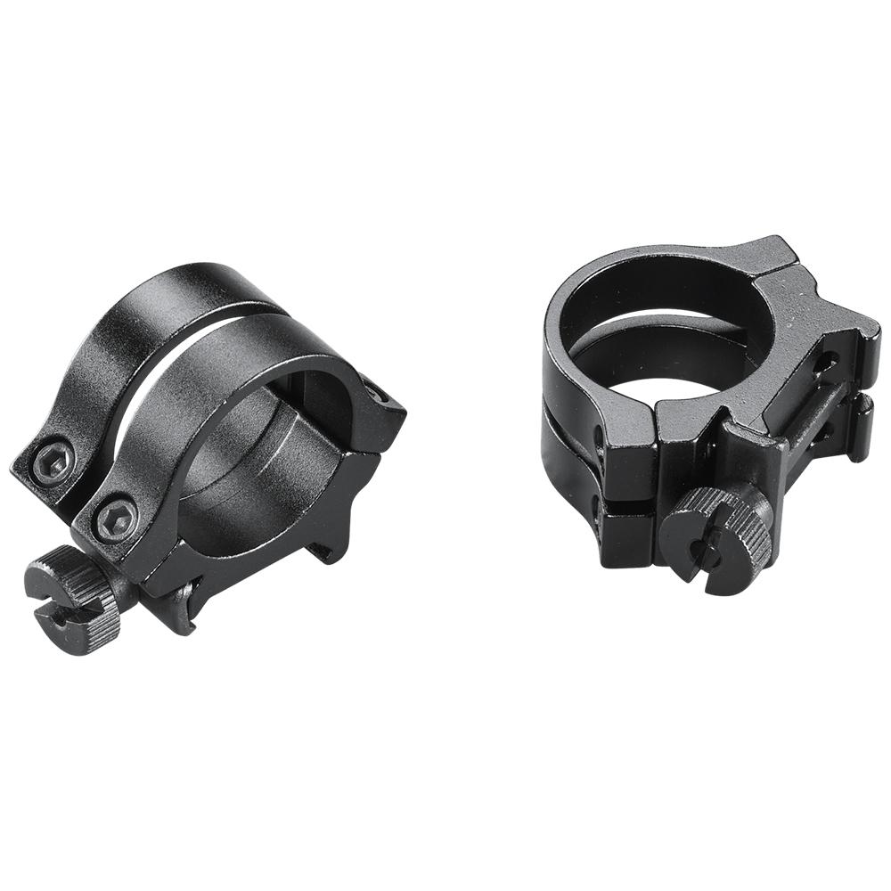 Weaver Quad Lock Detachable Scope Rings 1″ Medium Matte