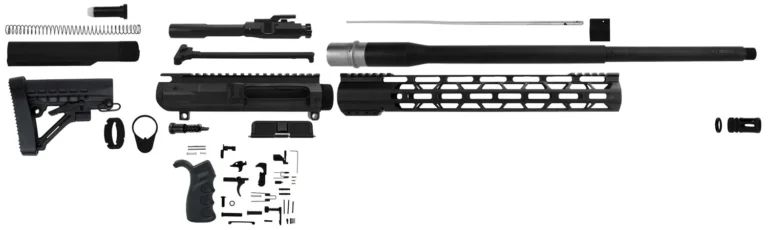 TacFire SSRK65CRDLPK20BN AR Build Kit Sports South Exclusive 6.5 Creedmoor AR-Platform Black Nitride 5/8″x24