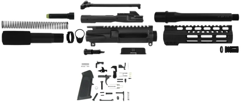 TacFire SSPK45ACPLPK AR Build Kit Pistol 45 ACP AR-10 Black Nitride Steel 5/8″-24 tpi *Sports South Exclusive.
