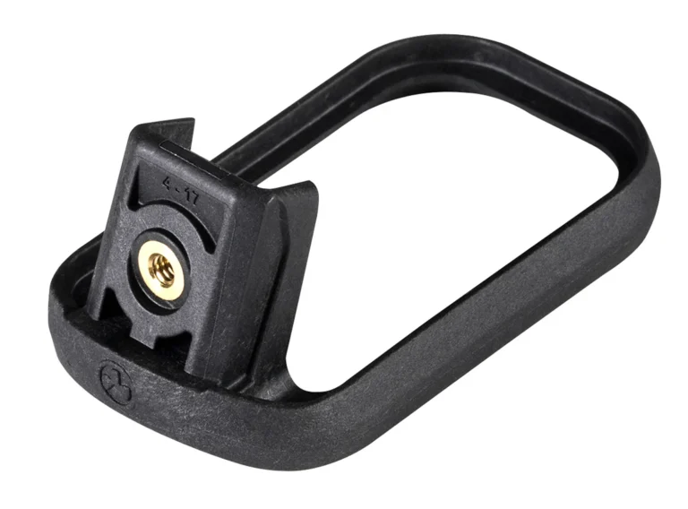 Magpul MAG932-BLK GL Enhanced Mag Well Compatible w/Gen4 Glock 17/22/31/34/35/37 Black Polymer