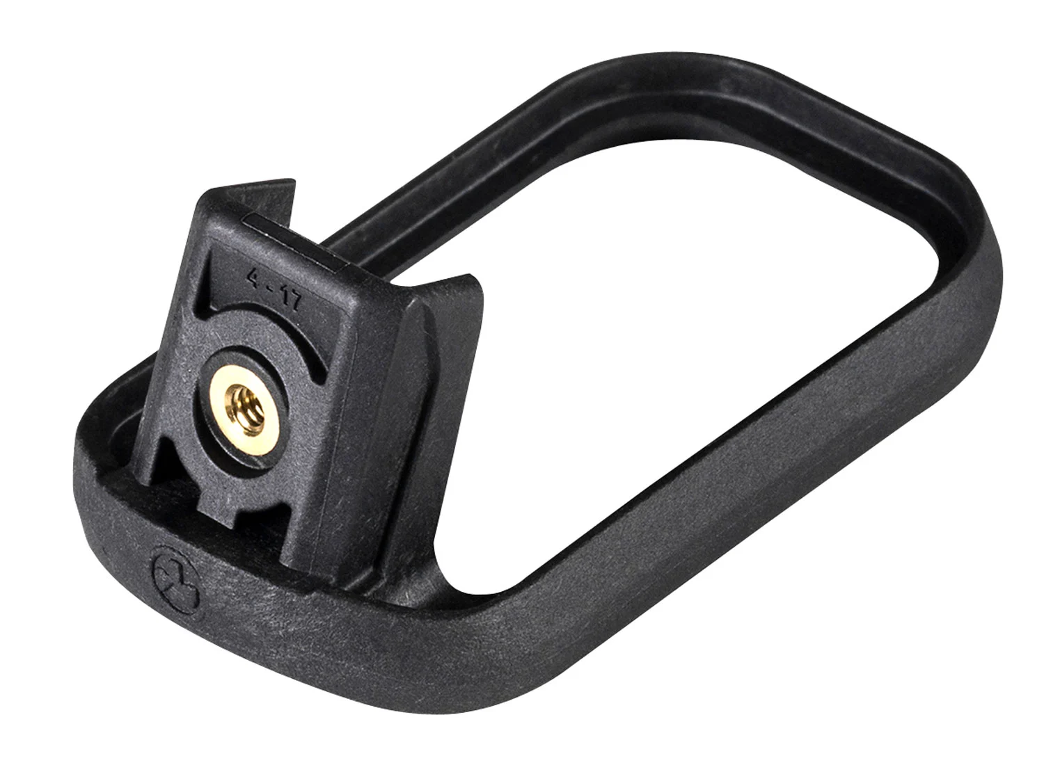 Magpul MAG932-BLK GL Enhanced Mag Well Compatible w/Gen4 Glock 17/22/31/34/35/37 Black Polymer