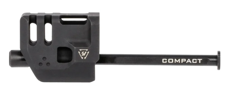 Strike Industries G4MDCOMPC Mass Driver Compensator Black Aluminum with 1.41″ OAL for 9mm Luger Glock 19 Gen4