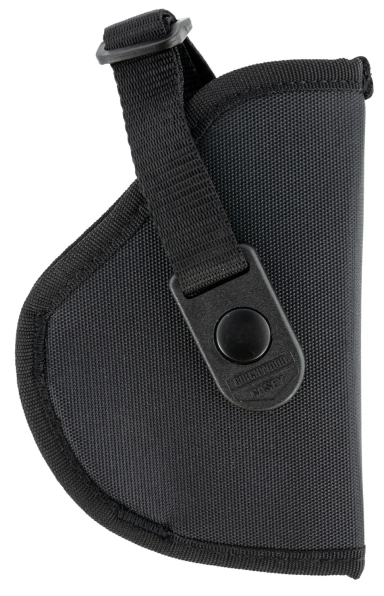 Birchwood Casey NH08 Nylon OWB Size 08 Black Nylon Belt Loop Fits Compact 3-3.5″ Ambidextrous