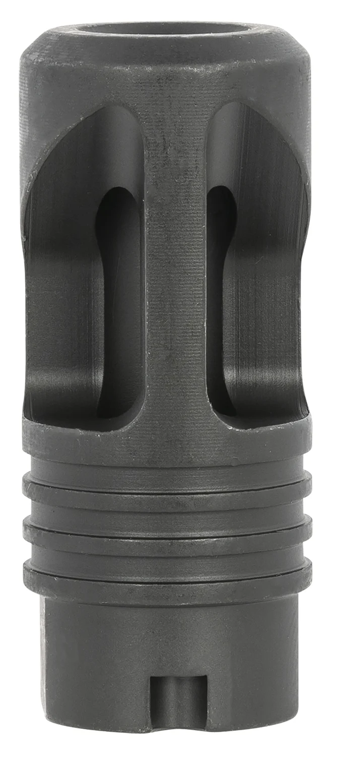 LBE Unlimited AK47-DP Dual Port Flash Hider Black with 14×1 LH Threads AK-Platform