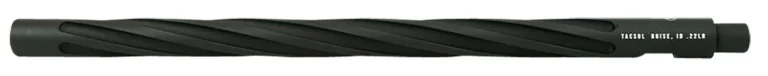 Tactical Solutions XRBRLPERFMB X-Ring Performance Barrel 22 LR 16.50″, Matte Black Spiral Fluted Chromoly Steel Fits Ruger 10/22