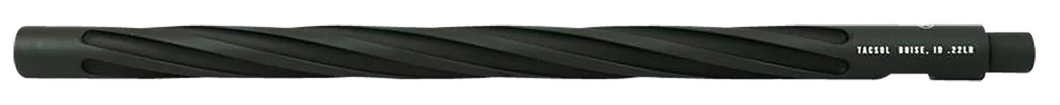 Tactical Solutions XRBRLPERFMB X-Ring Performance Barrel 22 LR 16.50″, Matte Black Spiral Fluted Chromoly Steel Fits Ruger 10/22