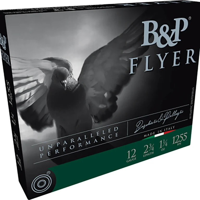 B&P Ammunition 12B14PL8 Competition Flyer 12Gauge 2.75″ 1 1/4oz 8Shot 10 Per Box/10 Case