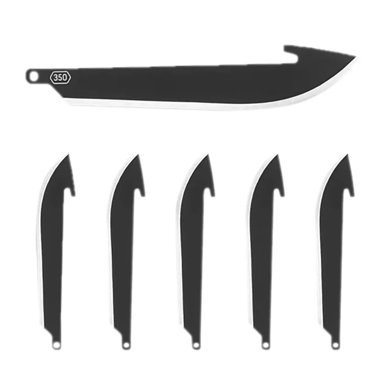 Outdoor Edge RR35K6C 3.50″ Drop Point Plain 420J2 SS Blade 6 Blades