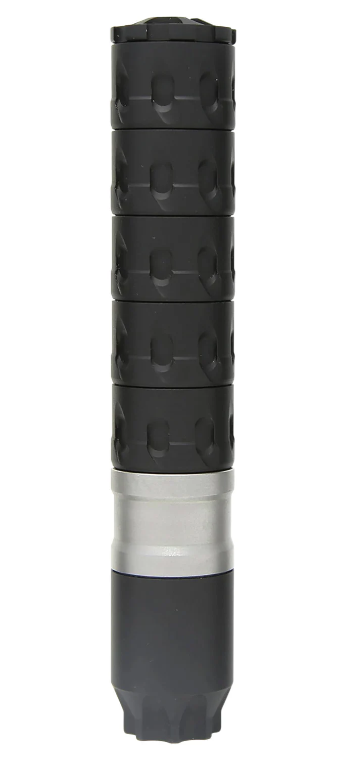 Odin Works SUP-NAV-22-2.0-BLK NAV 22 22LR/22Mag/17HMR 1.05″ Black Aluminum/Stainless Steel 1/2″x28