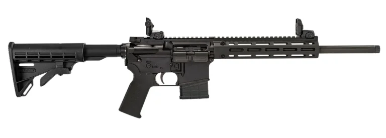 Tippmann Arms A101333 M4-22 LTE 22 LR 10+1 16″ Black Parkerized Threaded Barrel, Matte Black Aluminum Receiver w/Picatinny Rail, M-LOK Handguard, Composite