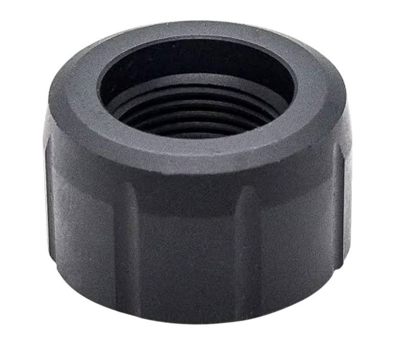 SilencerCo AC1360 Thread Protector 9mm Luger Black Steel 1/2″-28 tpi AR-Platform