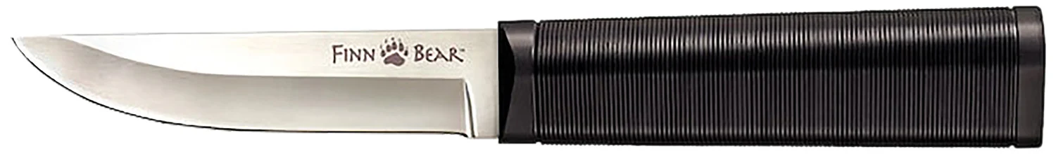 Cold Steel 20PC Finn Bear 4″ Fixed Plain 4116 Stainless Steel Blade/Black Polypropylene Handle