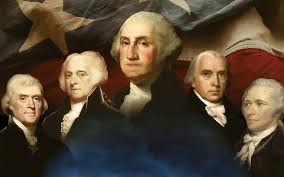 Founding Fathers of the United States Washington, Hamilton, Jefferson, Adams