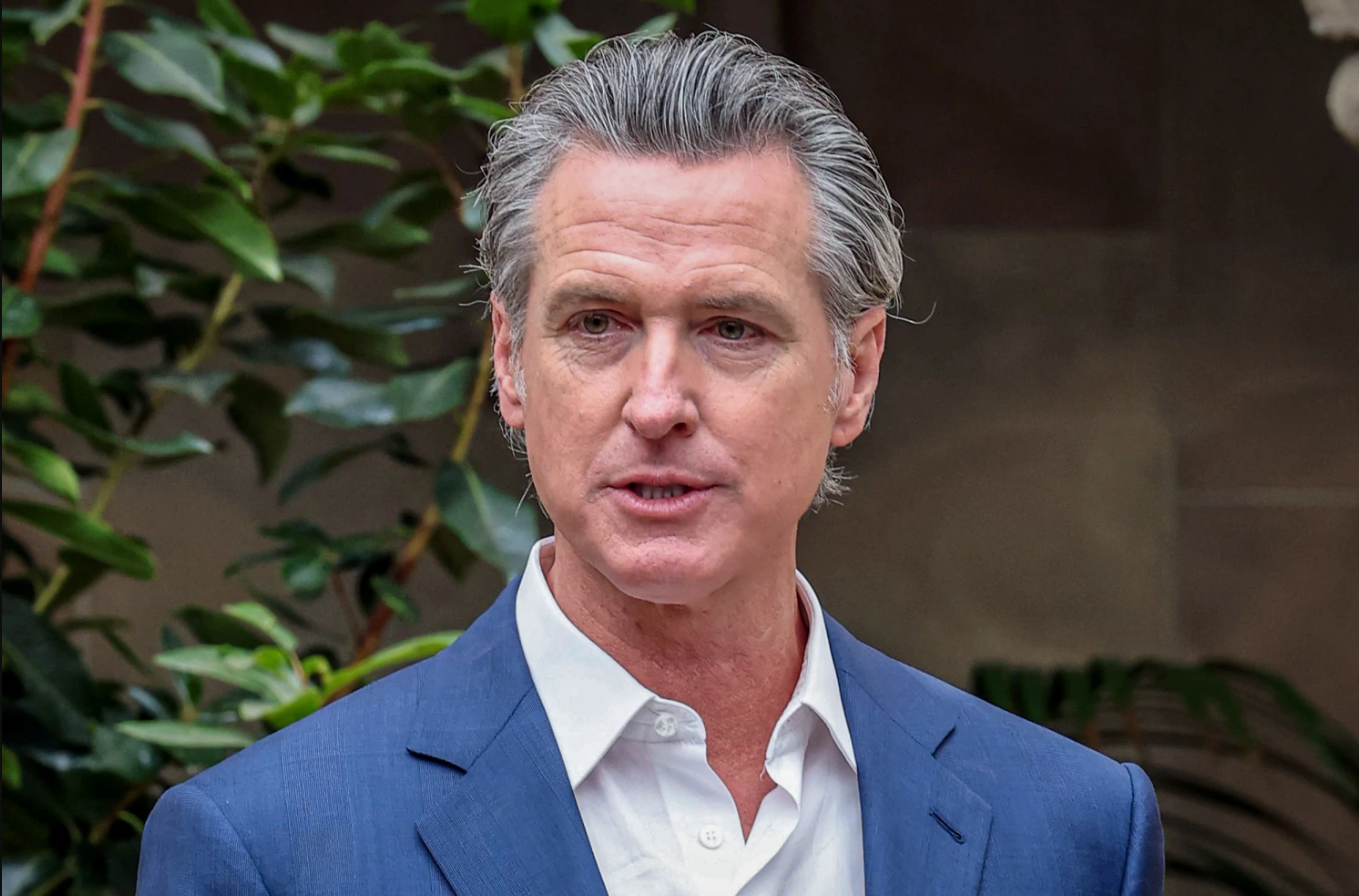 California Governor Gavin Newsome (D)