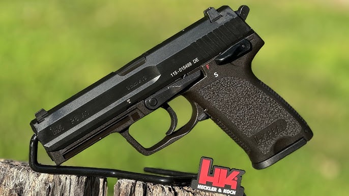 Heckler & Koch P8 A1 9mm Pistol Standard Issed Side Arm of the German Military (Bundeswehr)