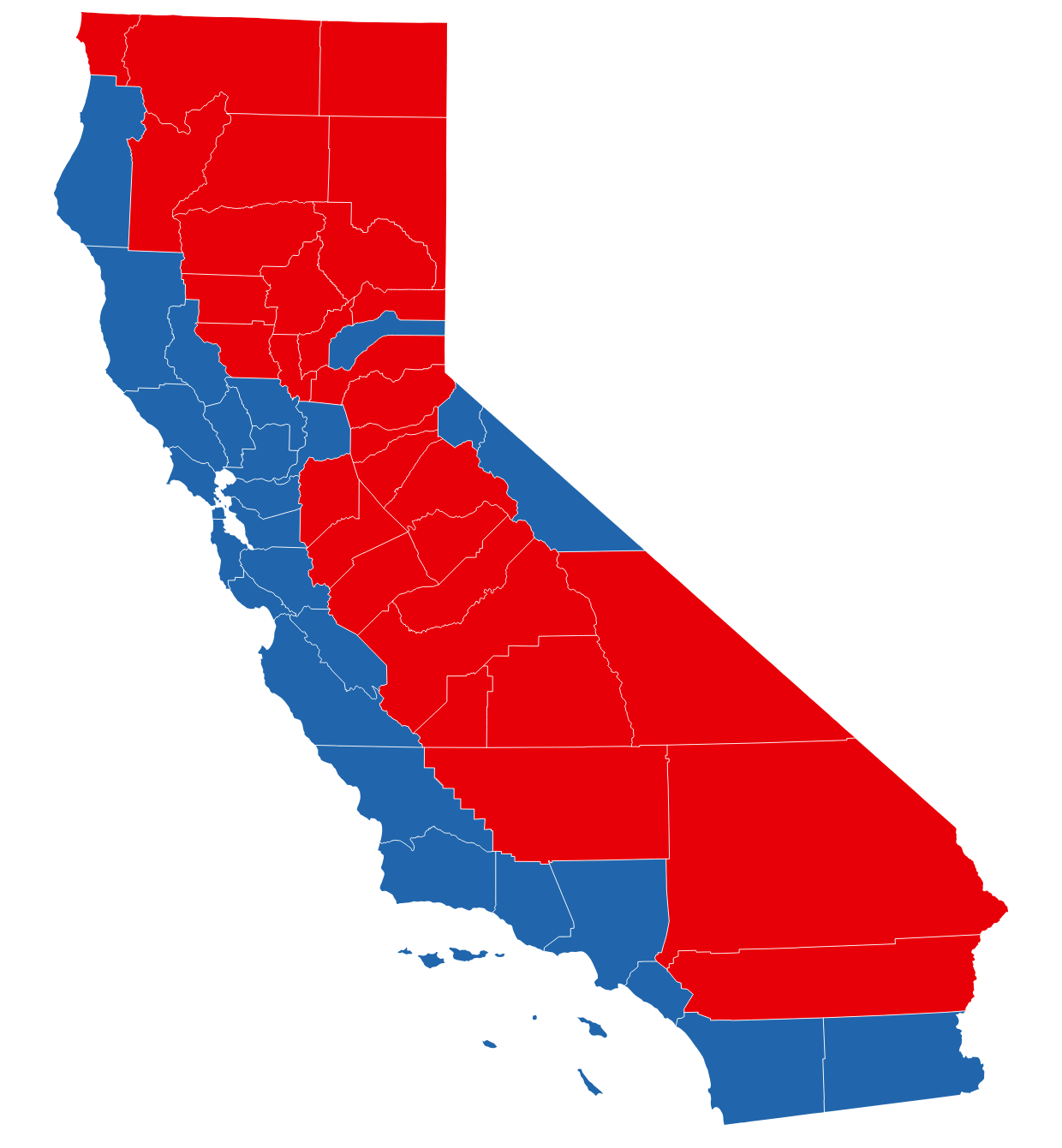 2024 Presidential Election Results in California