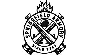 Firearm Manufacturer Springfield Armory located in Springfield, Massachusetts Logo