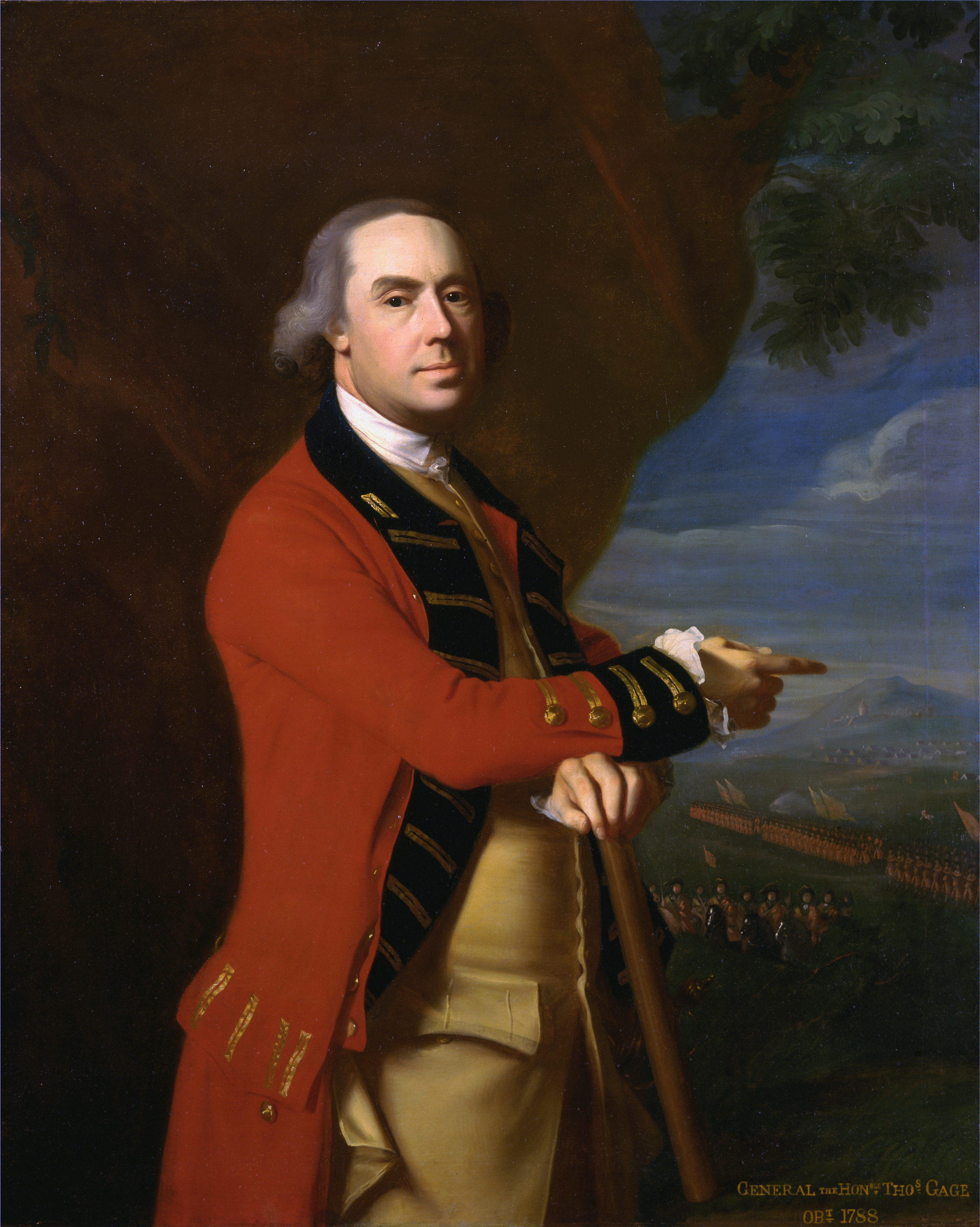 British General Thomas Gage