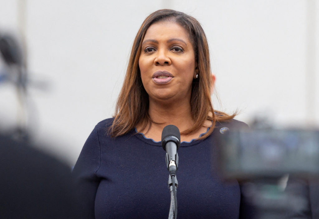 New York Attorney General Letitia James (D)