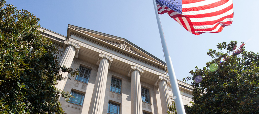 Robert F. Kennedy Building that Houses the Department of Justice