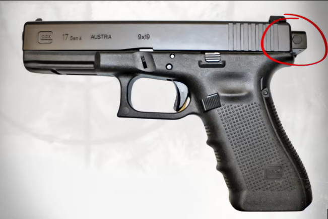 Glock 17 Gen 4 with an Illegal Glock Switch