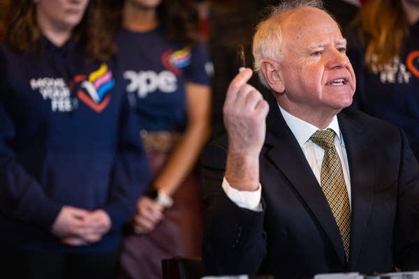 Governor Tim Walz (DFL) Signing Executive Orders on Gun Control Dec. 16th , 2025