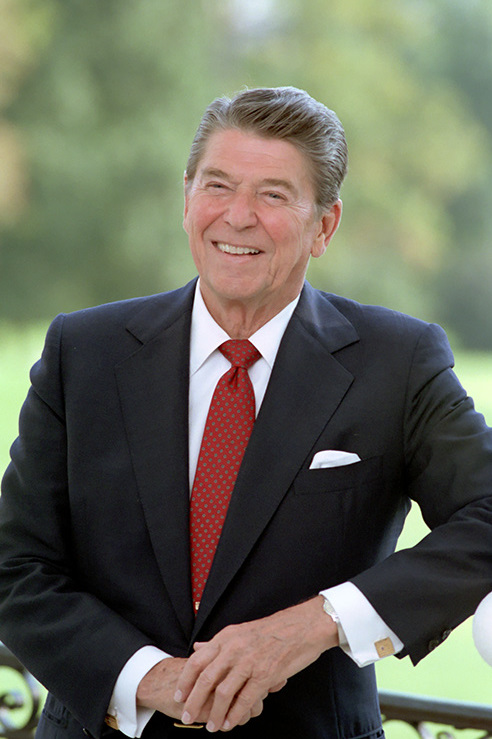 Former President Ronald Reagan