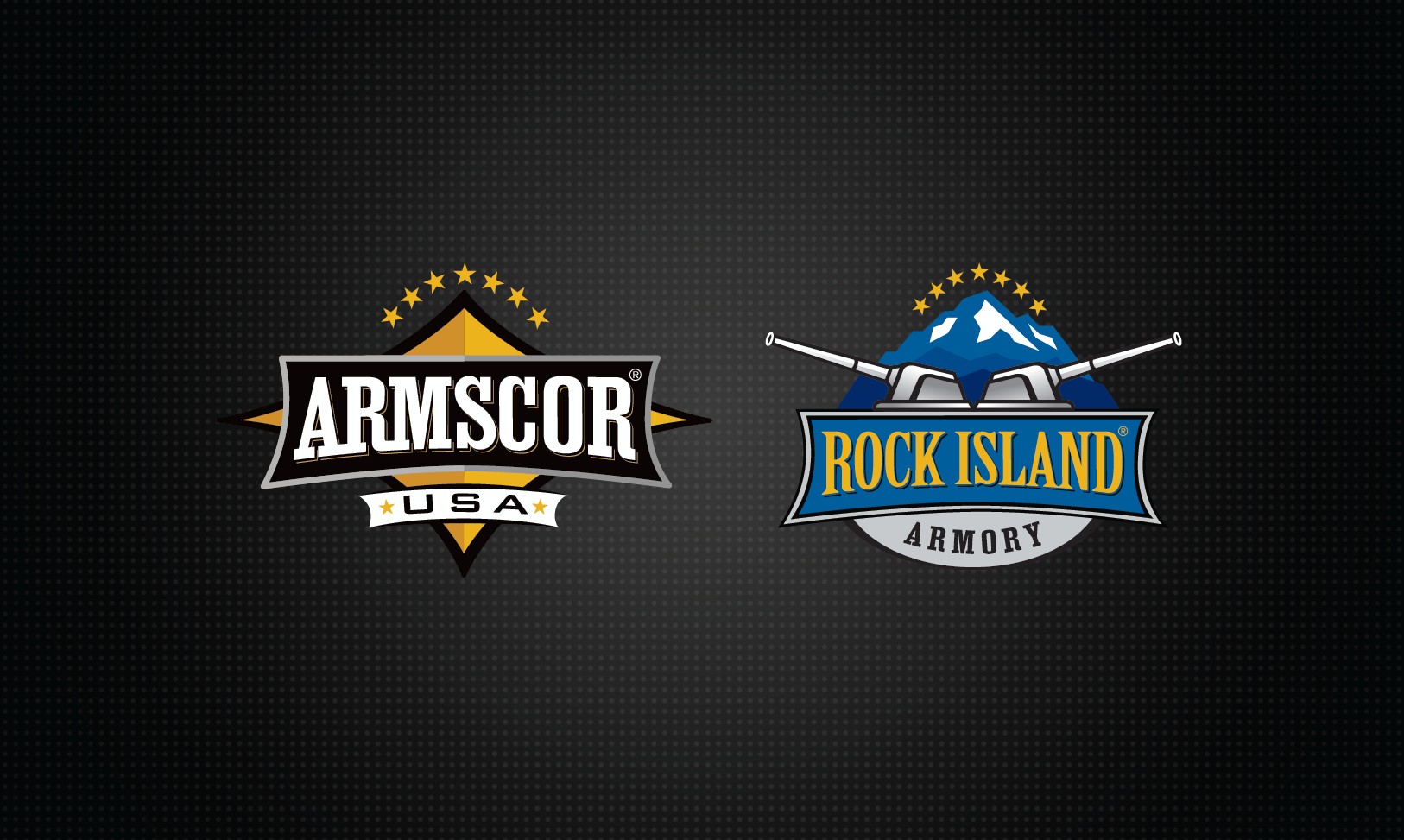 Armscor USA and Rock Island Armory Logos for the Gun Manufacturer and Ammo importer
