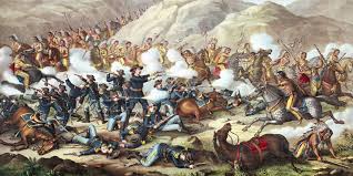 Custer's Last Stand At Little Bighorn