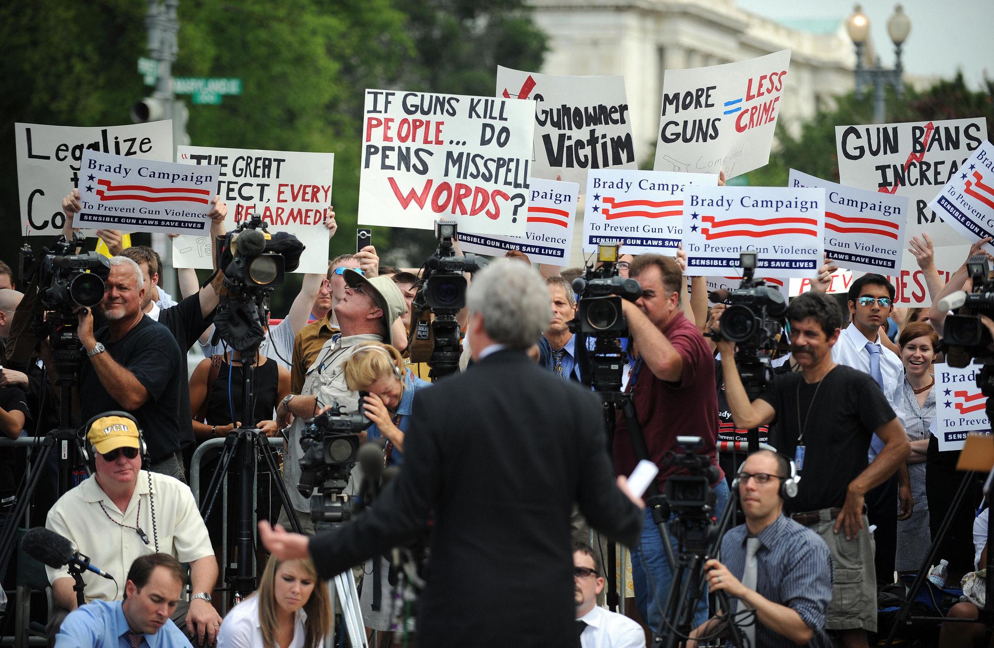 Pro-Gun Protesters
