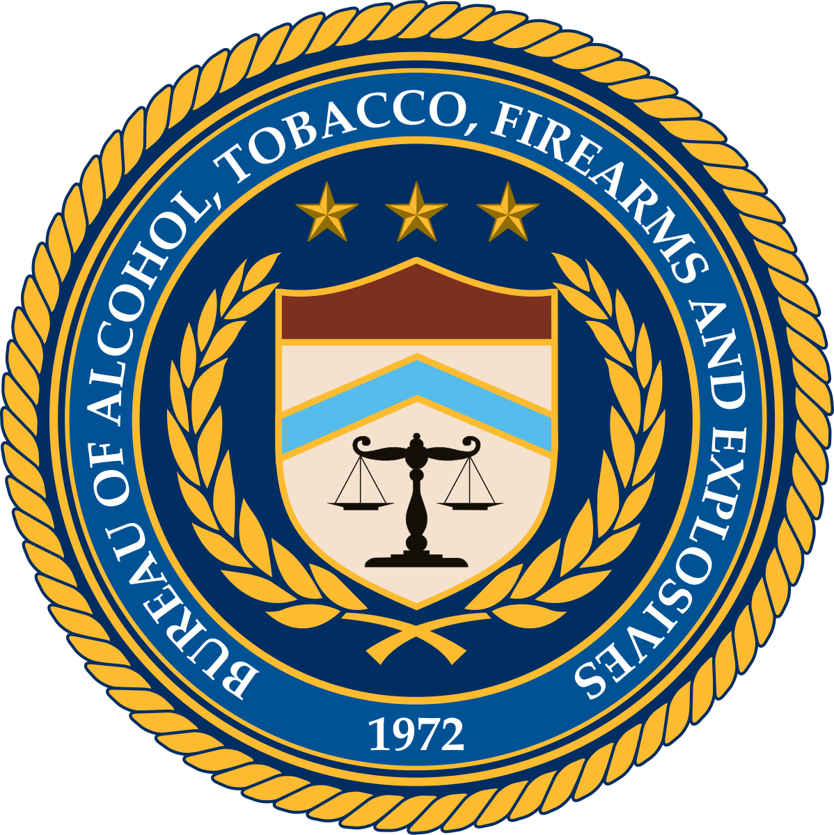 Bureau of Alcohol, Tobacco, Firearms and Explosives (ATF) logo