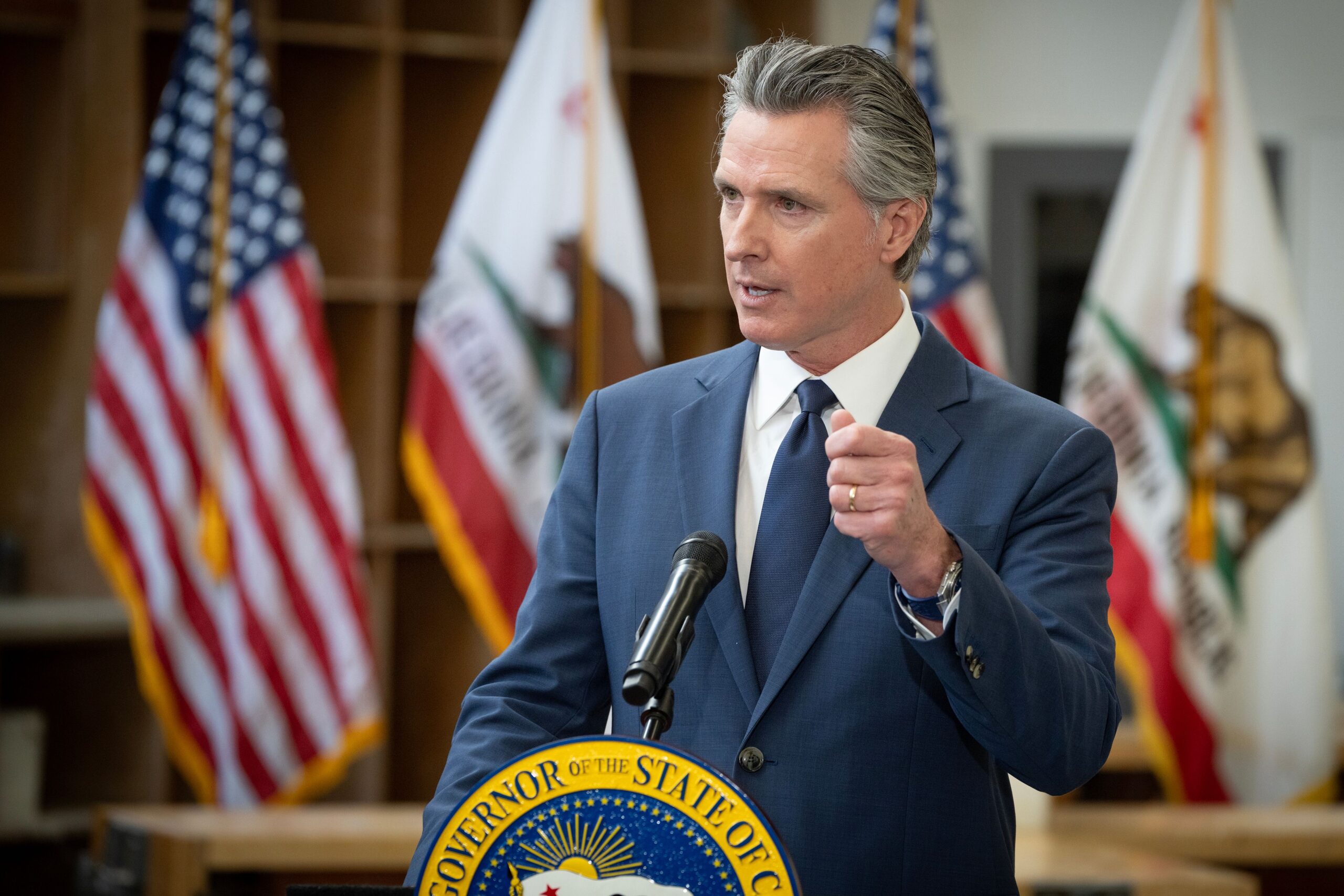 California Governor Gavin Newsom (D)