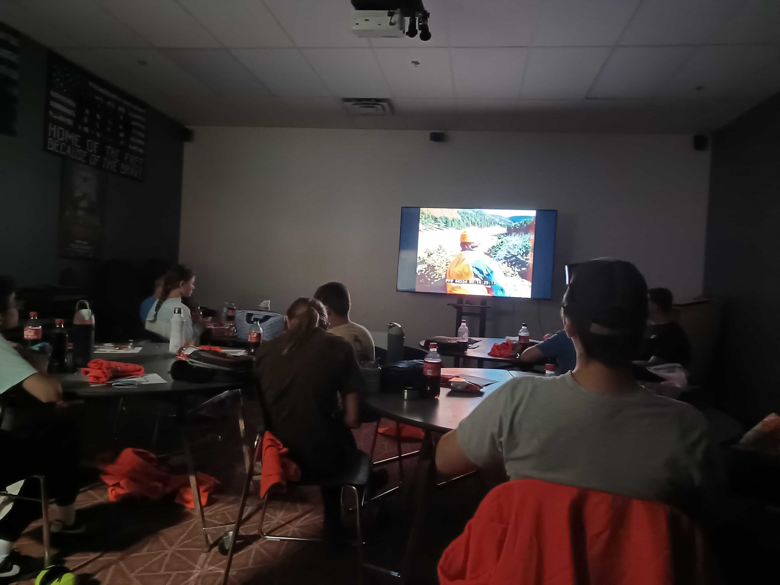 Minnesota Youth Hunter Safety class in session